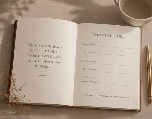 A Safe Space: A Guided Journal for Reflection & Healing